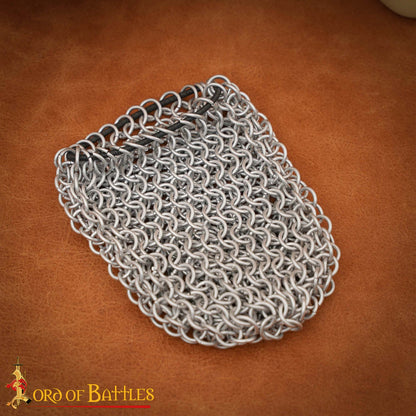 Cota de Malla Medieval - 8mm Butted Ring - 16 Gauge, Aluminium - Ideal For Chainmail Diy & Repairs - Imagen 5