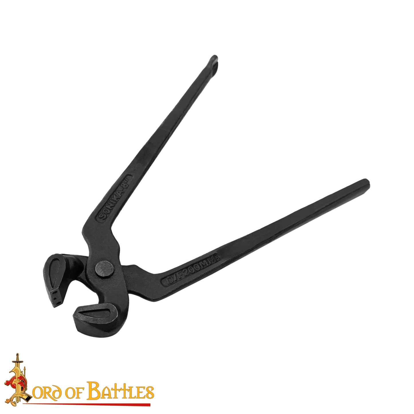 Herramienta de Remachado de Cuña - Alicates de Acero Negro de 8 Pulgadas para Anillos de Cota de Malla de 9 Mm - Herramienta de Remachado de Ensamblaje de Cota de Malla Auténtica - Imagen 4