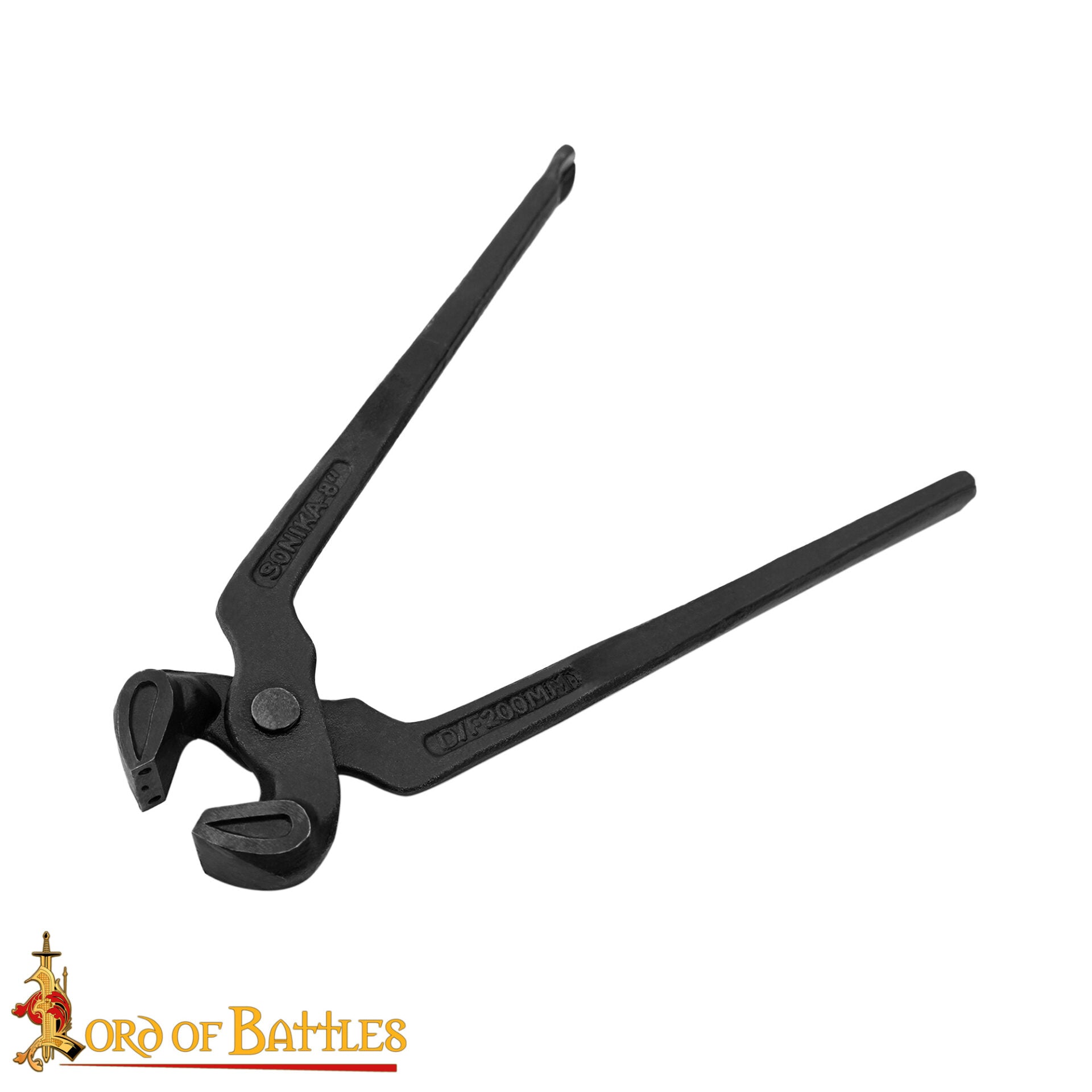 Herramienta de Remachado de Cuña - Alicates de Acero Negro de 8 Pulgadas para Anillos de Cota de Malla de 9 Mm - Herramienta de Remachado de Ensamblaje de Cota de Malla Auténtica - Imagen 4