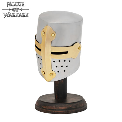 Casco de Caballero Hecho a Mano de Crusader Miniatures - Imagen 4