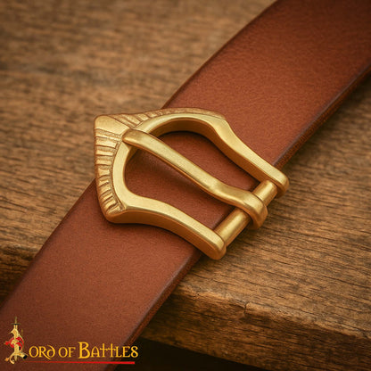 Hebilla Medieval Pequeña de Latón para Cinturón - Lote de 5 - Imagen 2