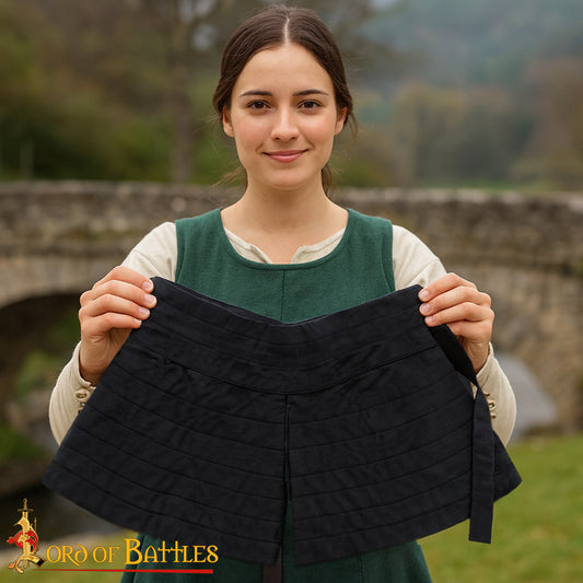 Gambesón Acolchado - Protección Acolchada de Muslos para Hema y Larp - Imagen 2