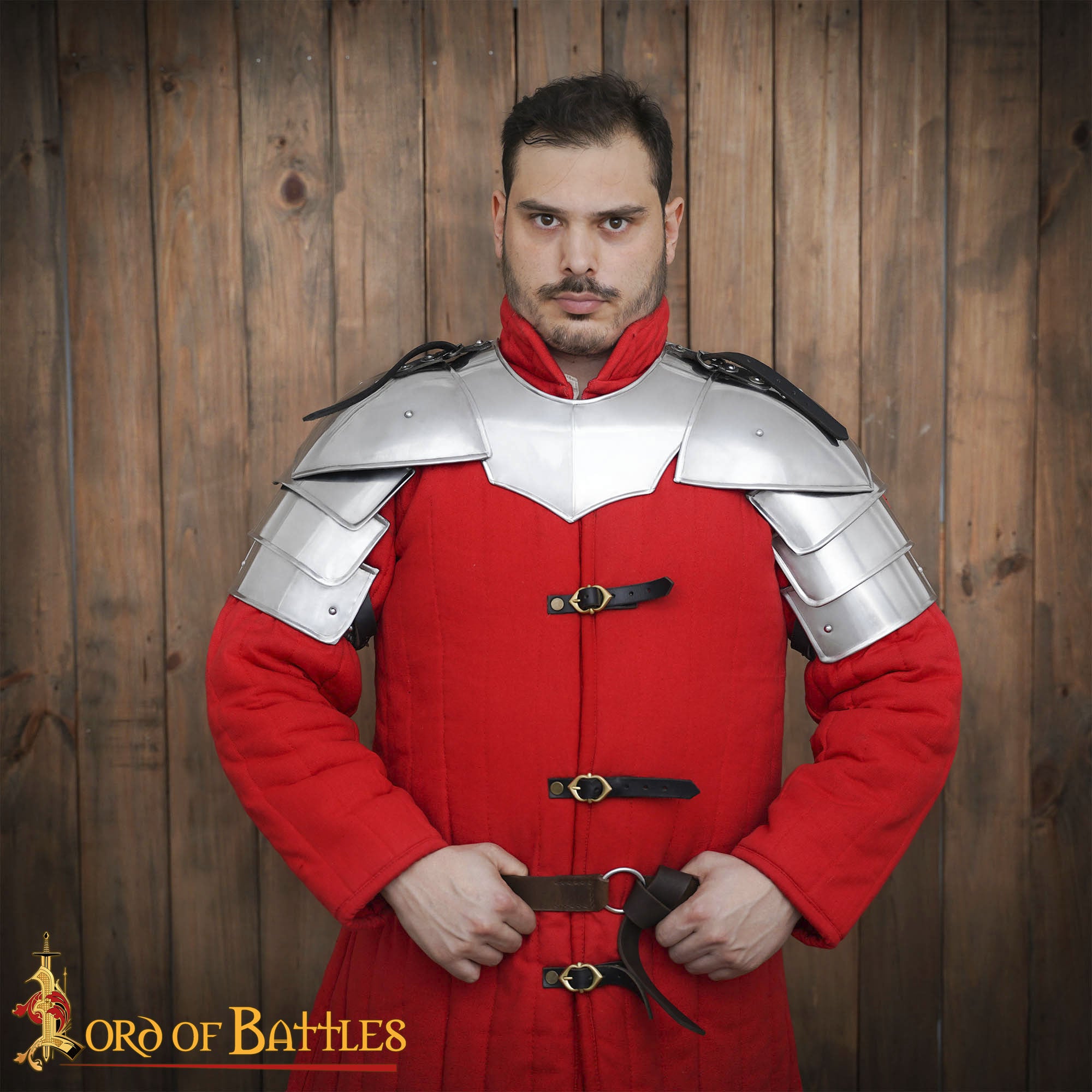 Medieval Fantasy Soldado Pauldrons - Imagen 2