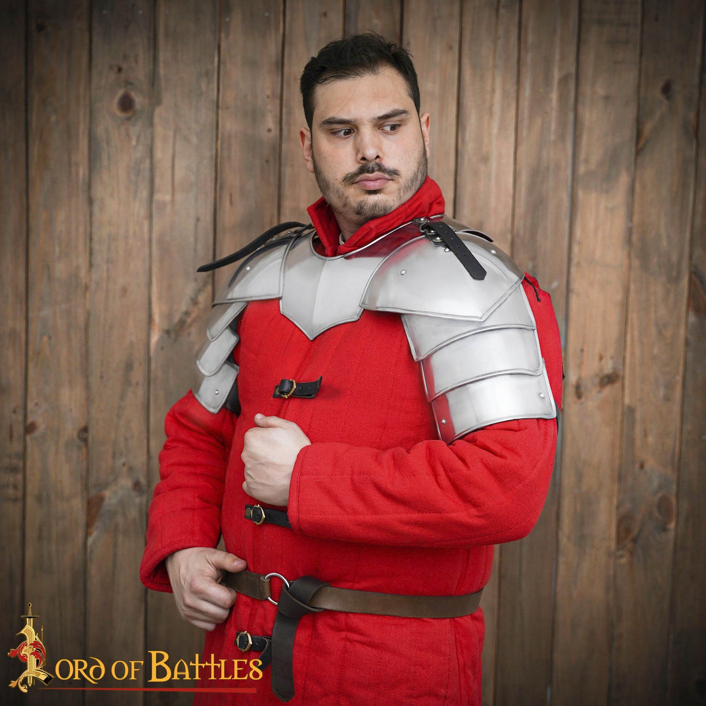 Medieval Fantasy Soldado Pauldrons - Imagen 5