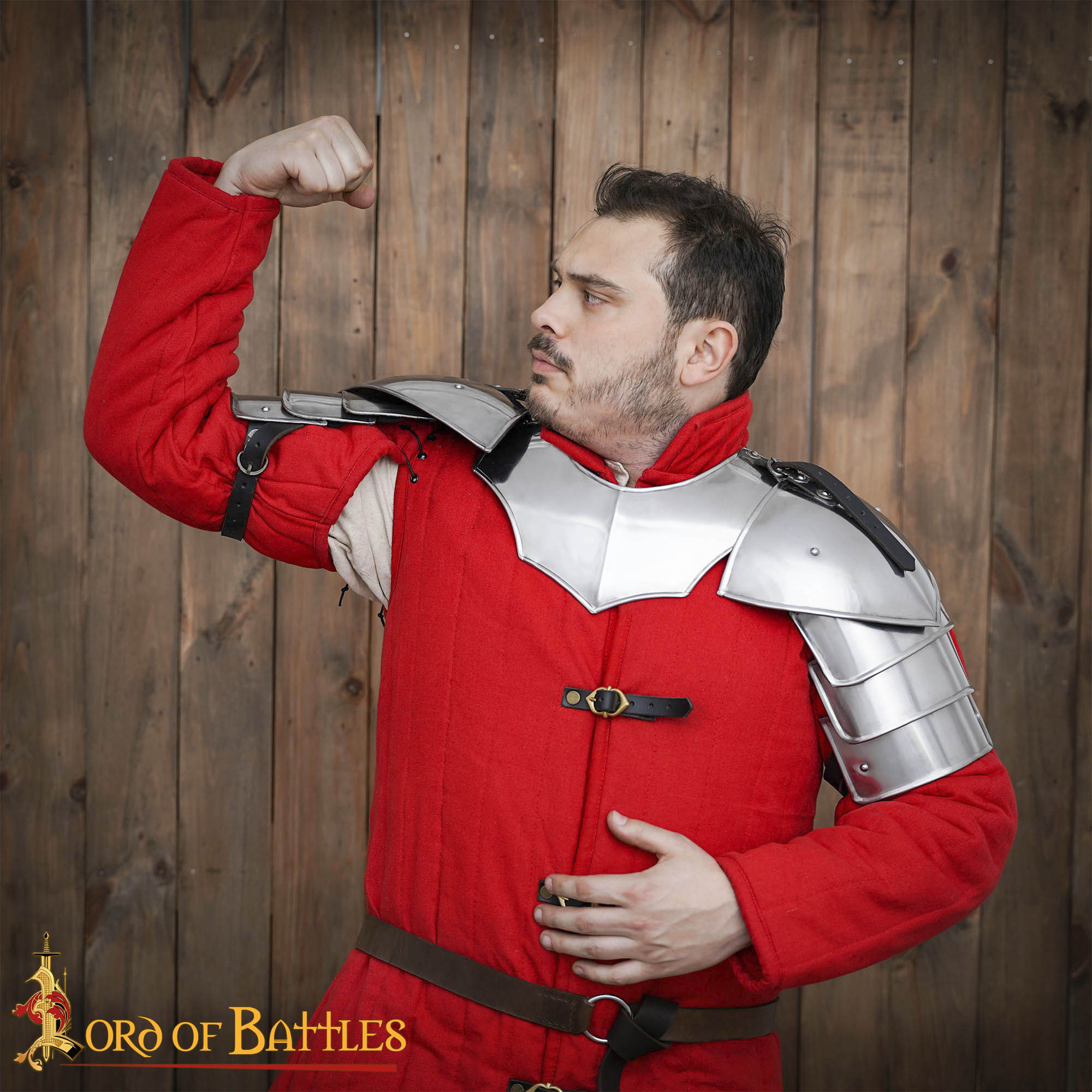 Medieval Fantasy Soldado Pauldrons - Imagen 7