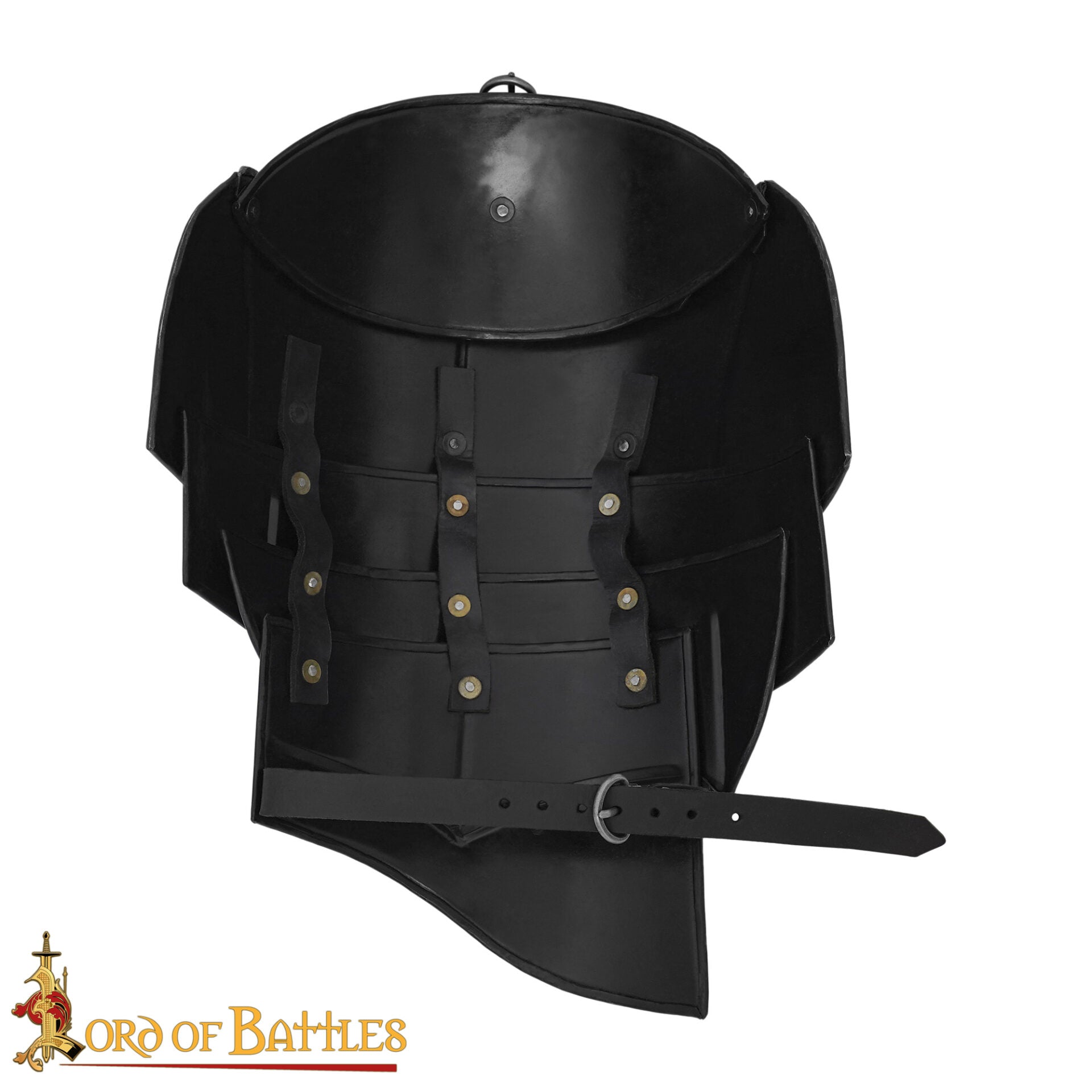 Medieval Fantasy Steel Pauldrons With Blade Breakers - Discontinued - Imagen 5