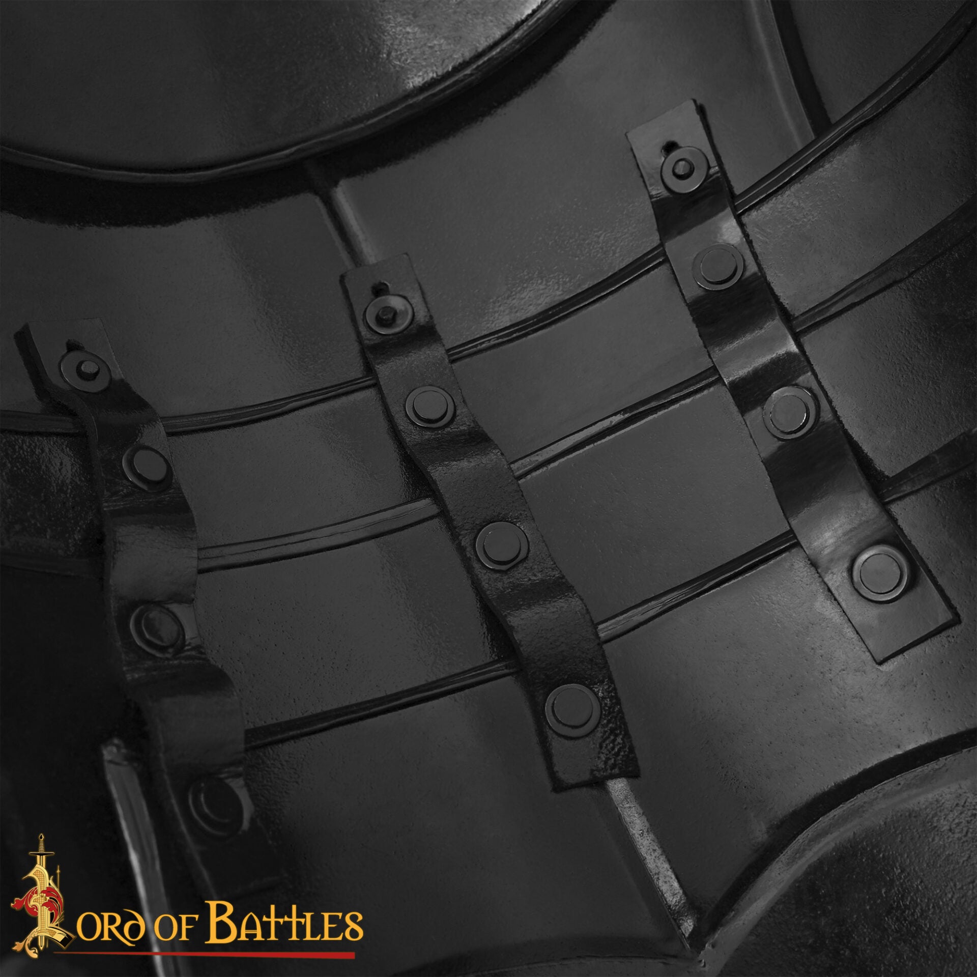 Medieval Fantasy Steel Pauldrons With Blade Breakers - Discontinued - Imagen 7