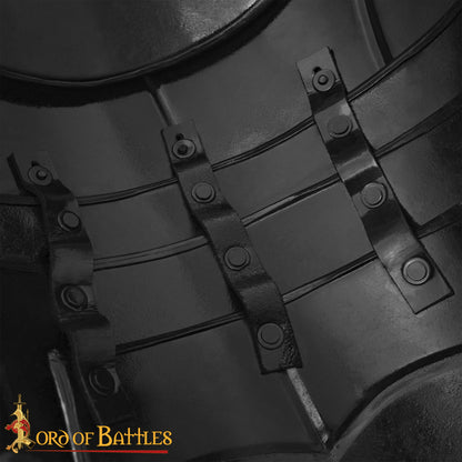Medieval Fantasy Steel Pauldrons With Blade Breakers - Discontinued - Imagen 7
