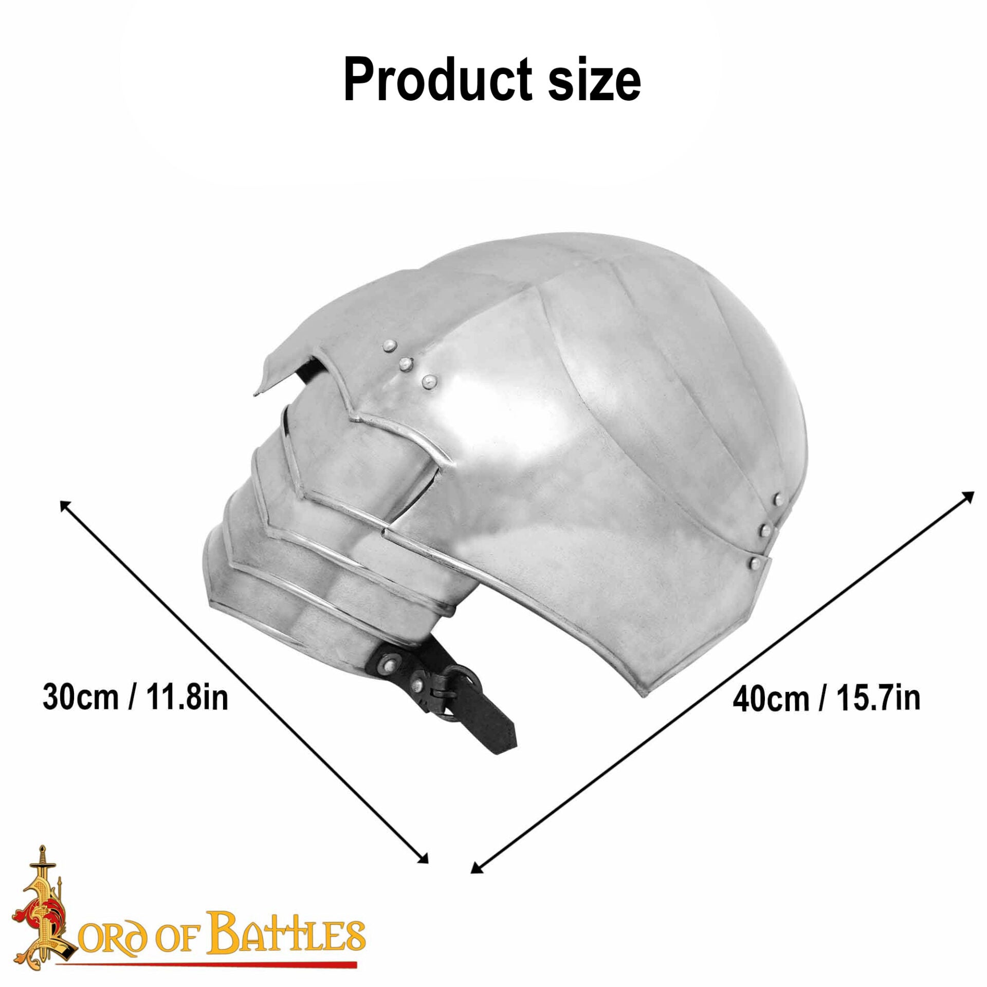 Caballeros Medievales Grandes Vengadores Pauldrons Calibre 20 - Imagen 3