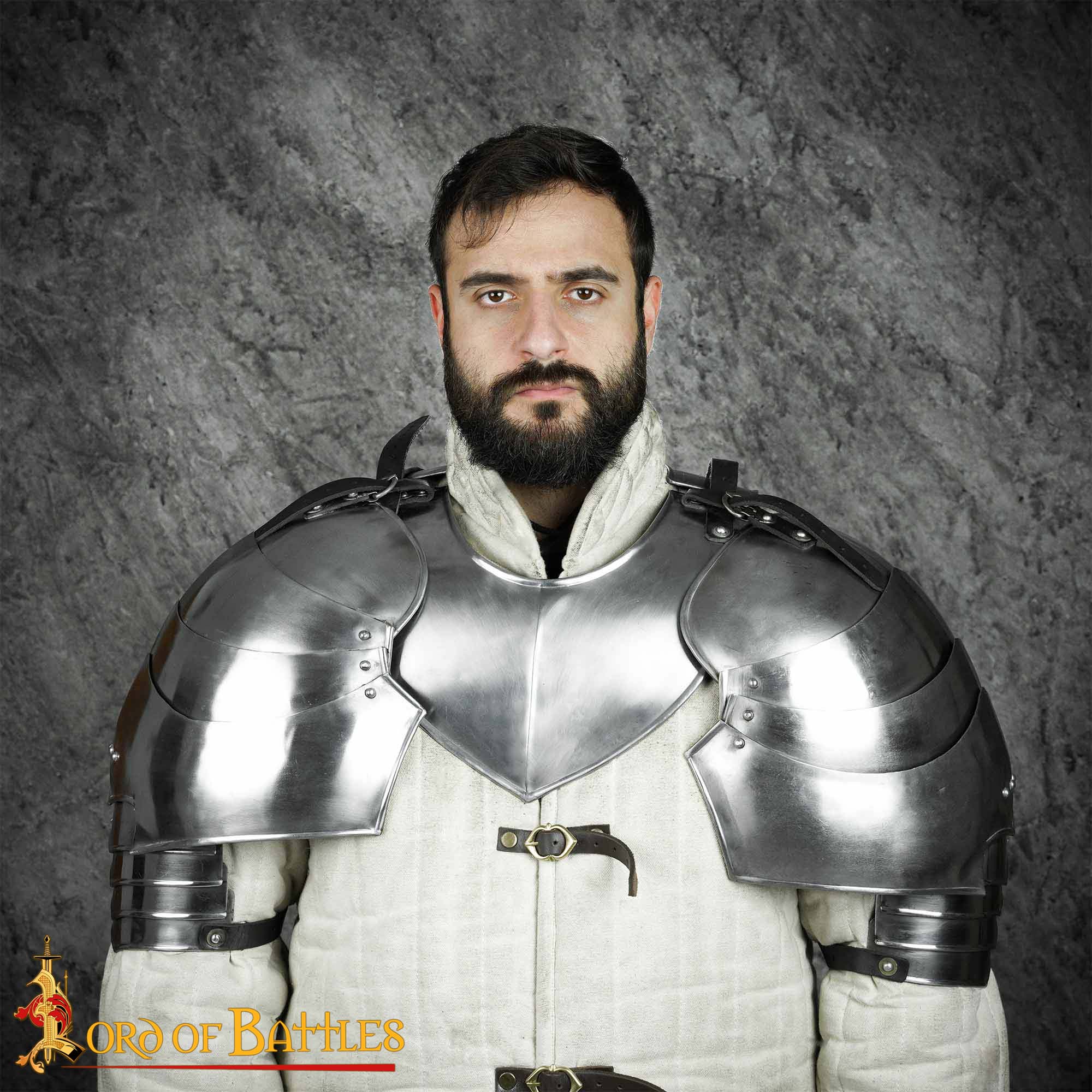 Caballeros Medievales Grandes Vengadores Pauldrons Calibre 20 - Imagen 1