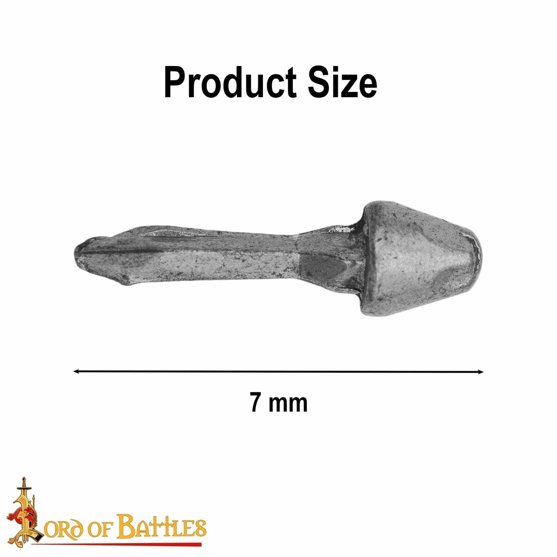 Clavos Romanos Caligae - Juego de Clavos de Hierro Forjados a Mano - Imagen 3