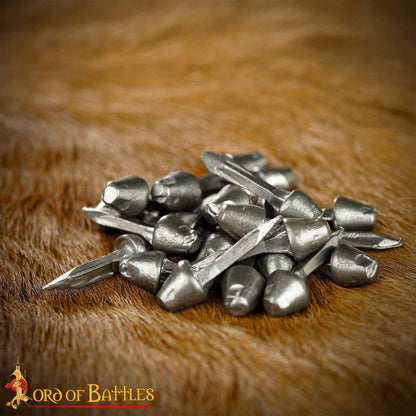 Clavos Romanos Caligae - Juego de Clavos de Hierro Forjados a Mano - Imagen 1