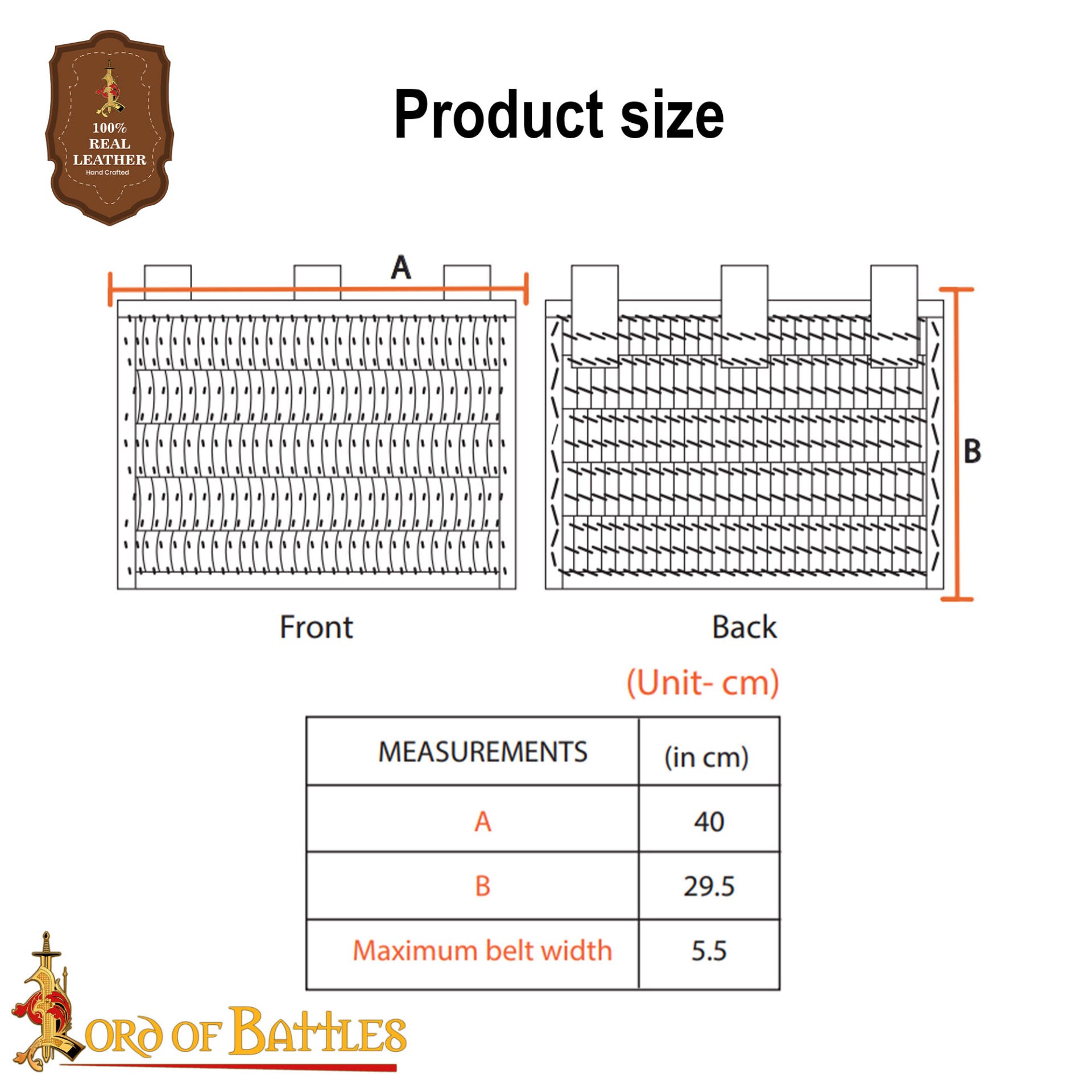 Falda Lamelar Vikinga con Placas Visby - Imagen 3