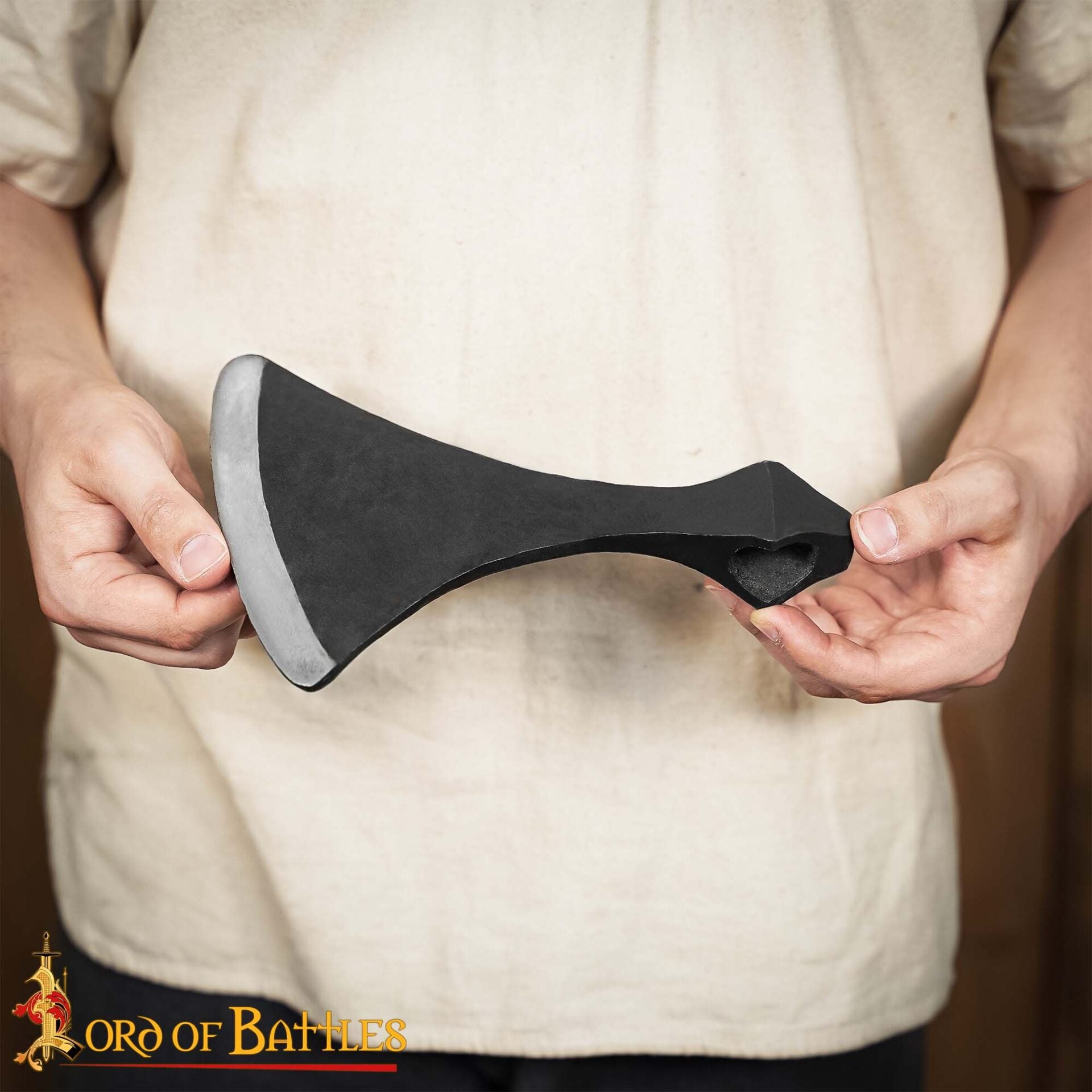 Cabeza de Hacha Danesa Forjada a Mano - Imagen 5