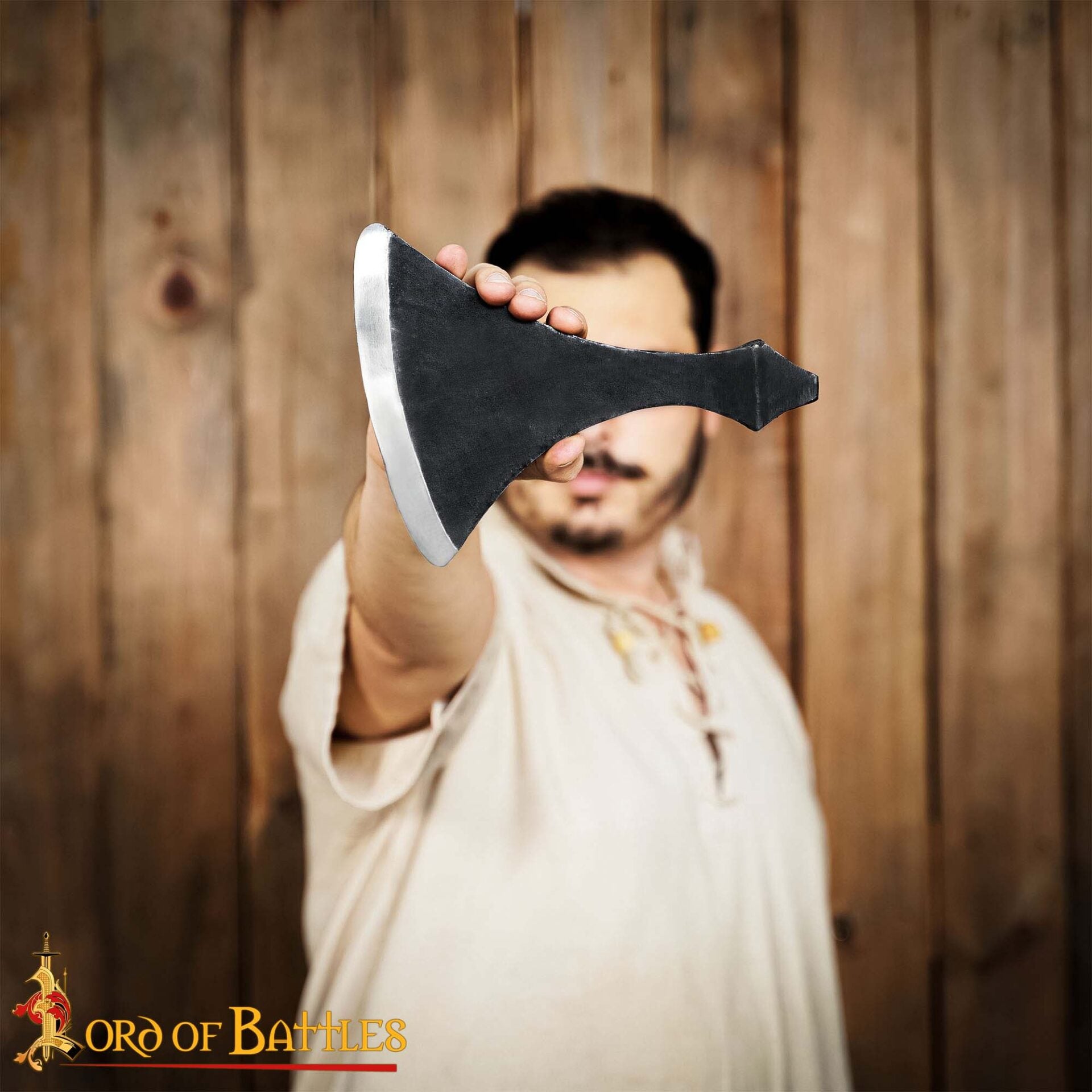 Cabeza de Hacha Danesa Forjada a Mano - Imagen 6