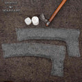 Voiders (par) Anillo Plano Redondo Remachado Acero Suave 8mm Calibre 18 - Medieval Chainmail Underarm Protection - Imagen 1