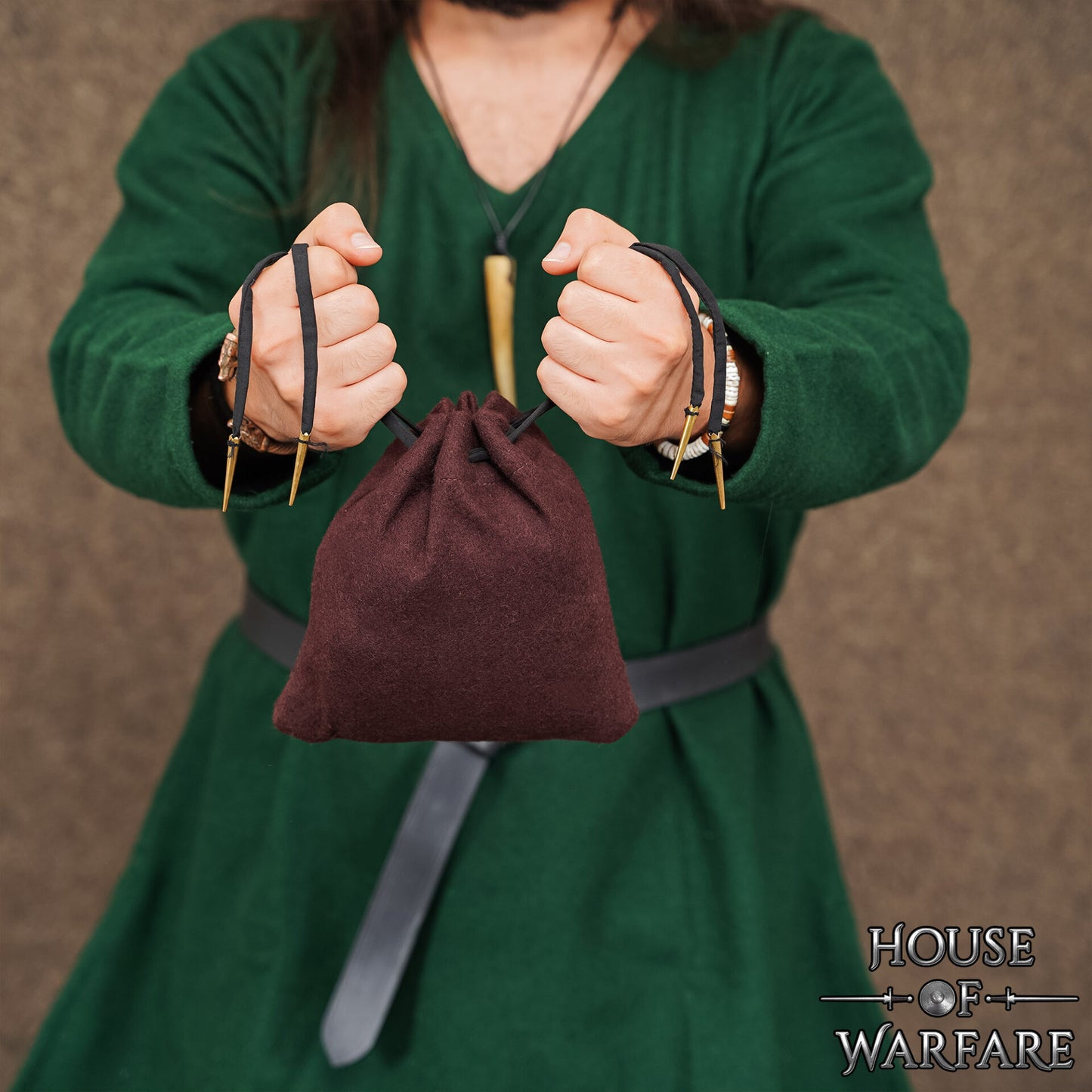 Bolsa de Lana con Cordón del Mercader Medieval - Discontinued - Imagen 2