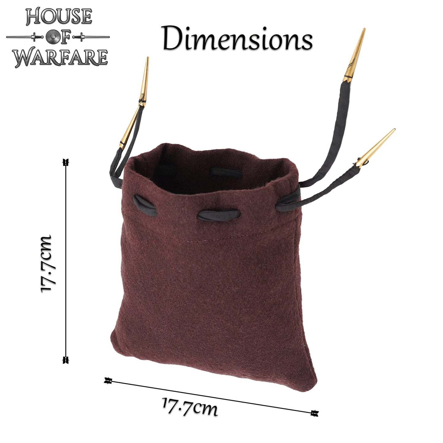 Bolsa de Lana con Cordón del Mercader Medieval - Discontinued - Imagen 3