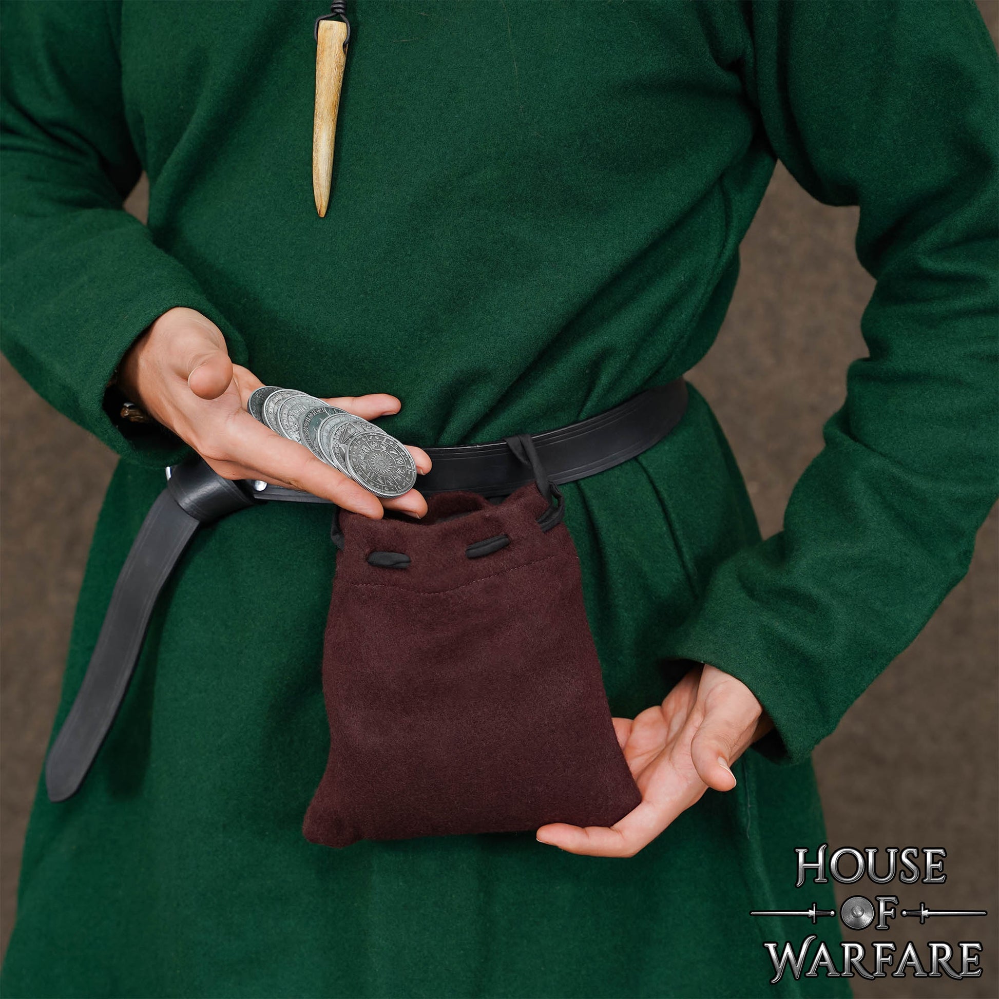 Bolsa de Lana con Cordón del Mercader Medieval - Discontinued - Imagen 5