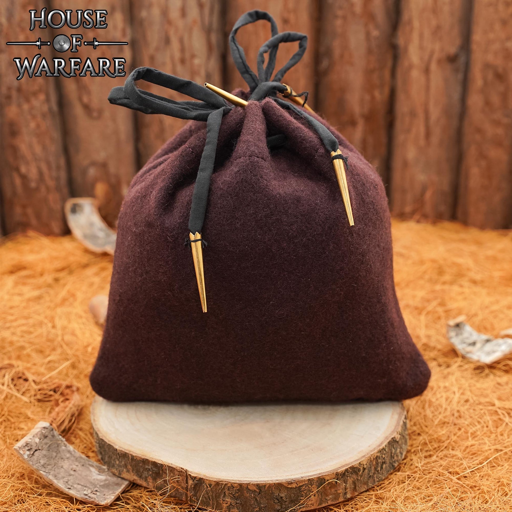 Bolsa de Lana con Cordón del Mercader Medieval - Discontinued - Imagen 1