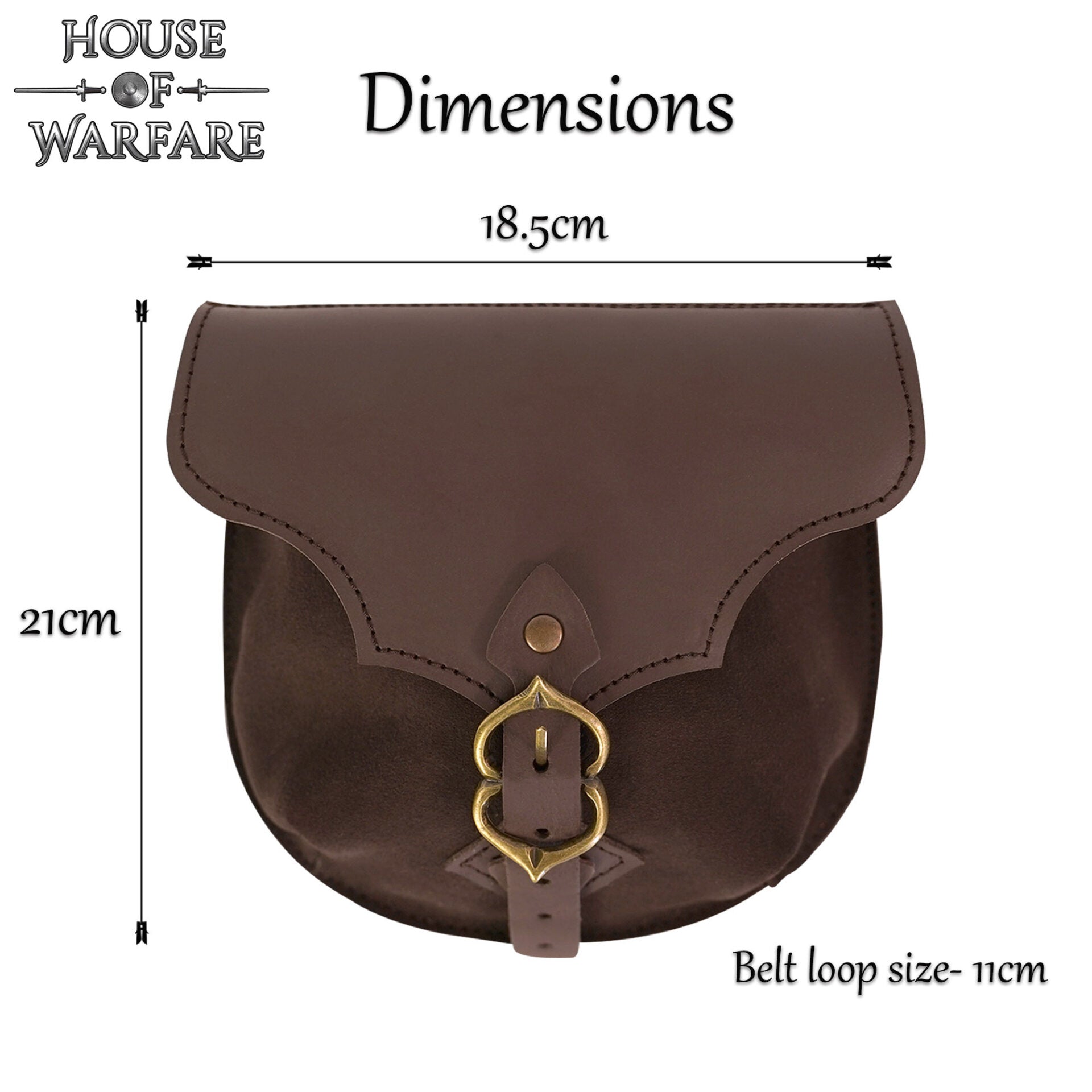 Mercader del Reino - Riñonera de Cuero Auténtico - Imagen 3