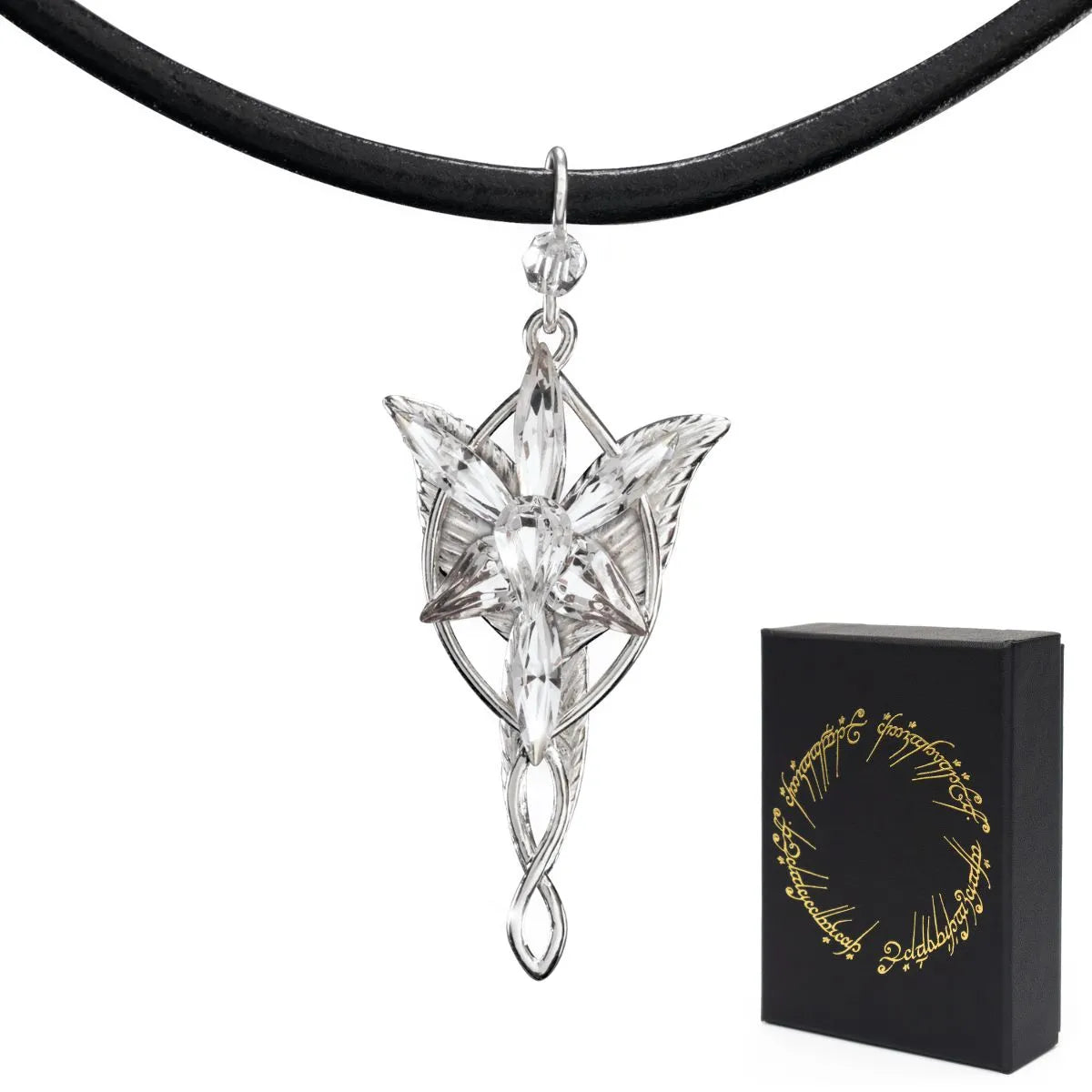 Mini colgante Estrella de la tarde de Arwen plata