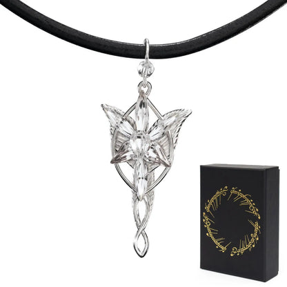 Mini colgante Estrella de la tarde de Arwen plata