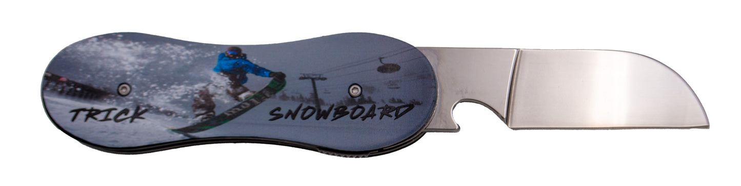 Terceira faca de snowboard N119e impressão 3D