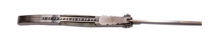Navaja Carraca Third N50b Serie Perla Acrílico Blanco