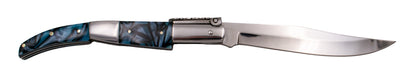 Third N54a Sapphire Series Blue Acrylic Ratchet Knife