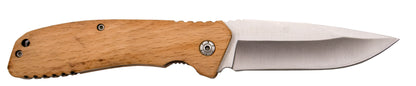 Third N65H pocket knife with beech wood handle, blade... TH--N65H