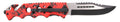Third N88R Pocket Knife Aluminum Handle with Coating... TH--N88R