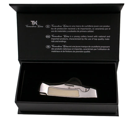 Great Dane Tramuntana N93h Polished Bone Pocket Knife