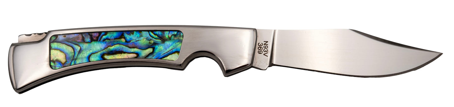 Navaja Gran Danés Tramuntana Knives Mango de Abulón y Acero 440