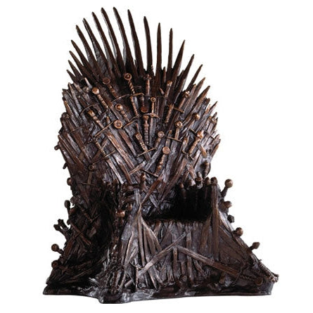 Trono de Hierro Juego de Tronos Réplica en Bronce 35 cm