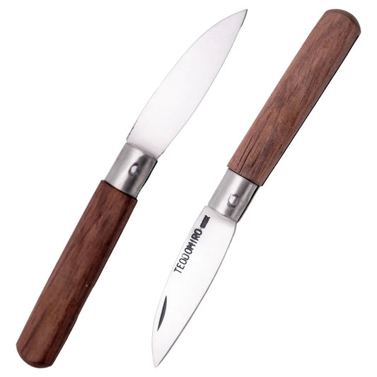 Imagen de Navaja Cabritera Teodomiro de Zalamea con Hoja Acero Inox y Mango de Madera, parte de nuestra colección en Espadas y Más, sitio oficial.