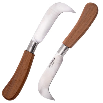 Imagen de Navaja Cabritera Teodomiro de Zalamea con Hoja Acero Inox y Mango de Madera, parte de nuestra colección en Espadas y Más, sitio oficial.