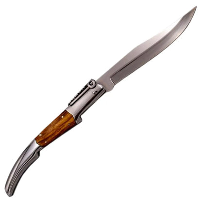 Imagen de Navaja Carraca Third N49o Serie Ámbar Madera De Olivo parte de nuestra colección en Espadas y más, sitio oficial.