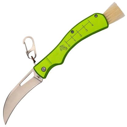 Navaja Micológica Third con Mango Anodizado Verde