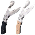 Navaja Multifunción Third Desmontable con Mango de Madera