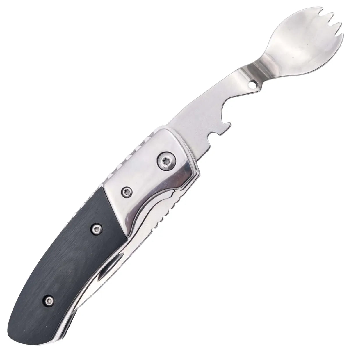 Navaja Multifunción Third Desmontable con Mango de Madera de ébano