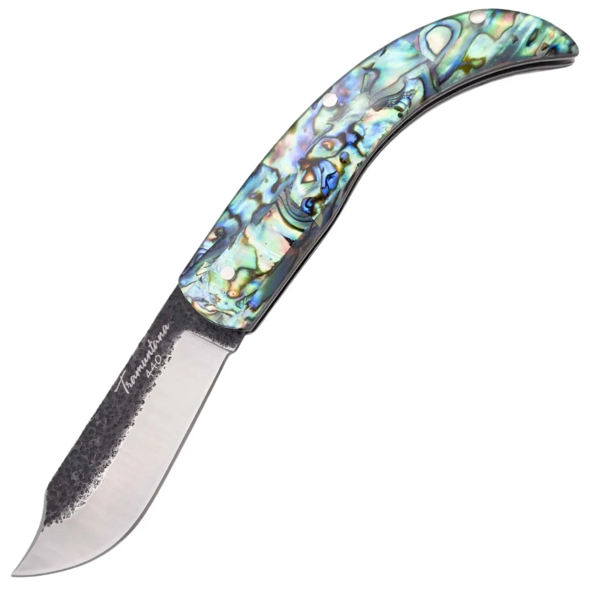 Navaja Rústica Tramuntana Knives con Mango de Abulón