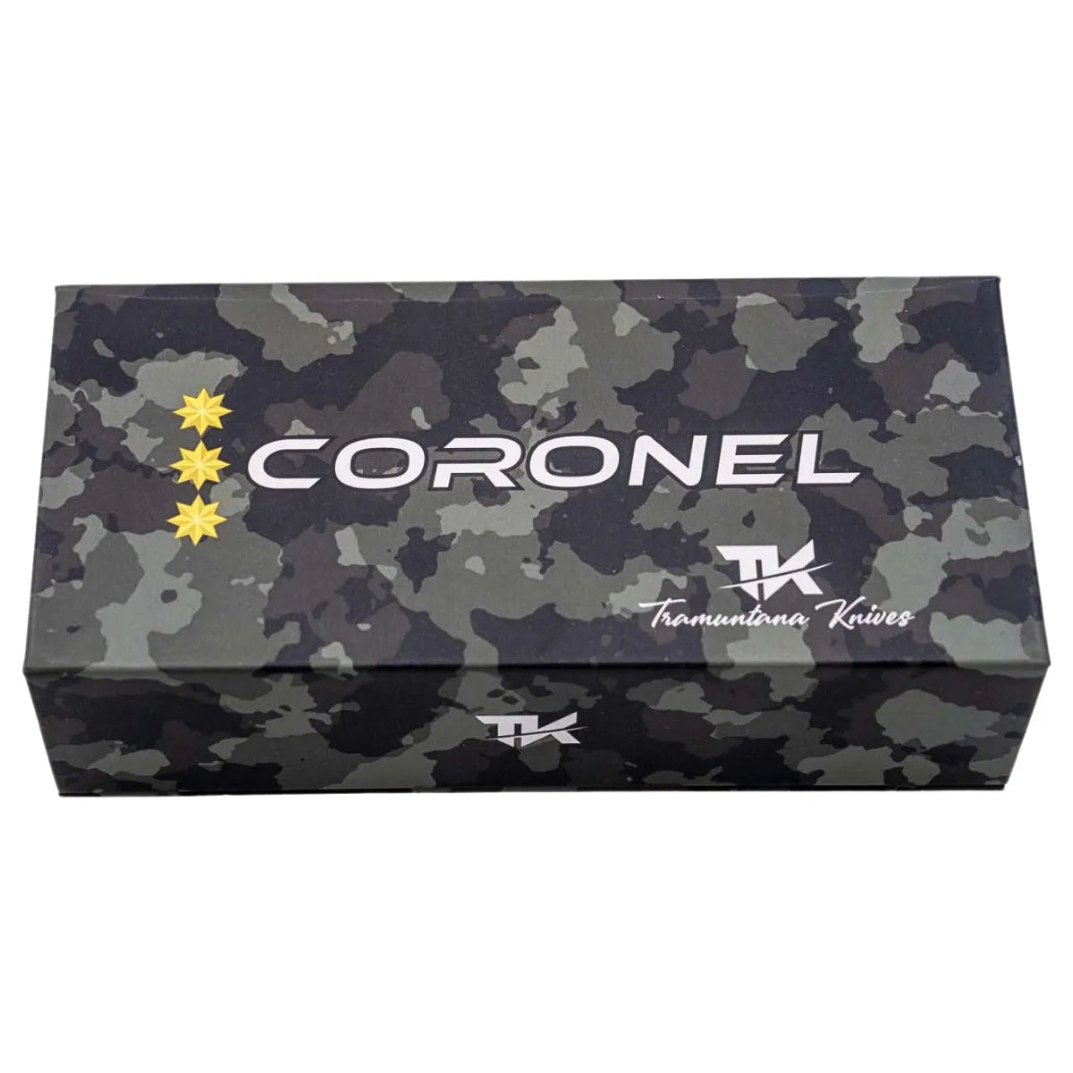 Navaja de Acero Inoxidable Coronel Tramuntana Gris G10 Verde