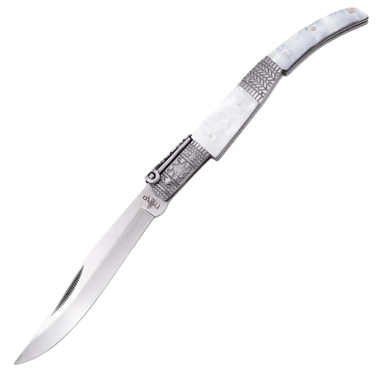 Navaja de Carraca Third Serie Seda Perla