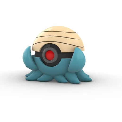 Imagen de Pokeball Artesanal Omanyte parte de nuestra colección en Espadas y más, sitio oficial. Esta imagen describe  pokeball