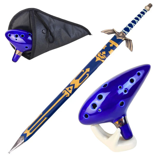 Imagen de Pack Zelda: Ocarina del Tiempo + Espada Maestra parte de nuestra colección en Espadas y más, sitio oficial.