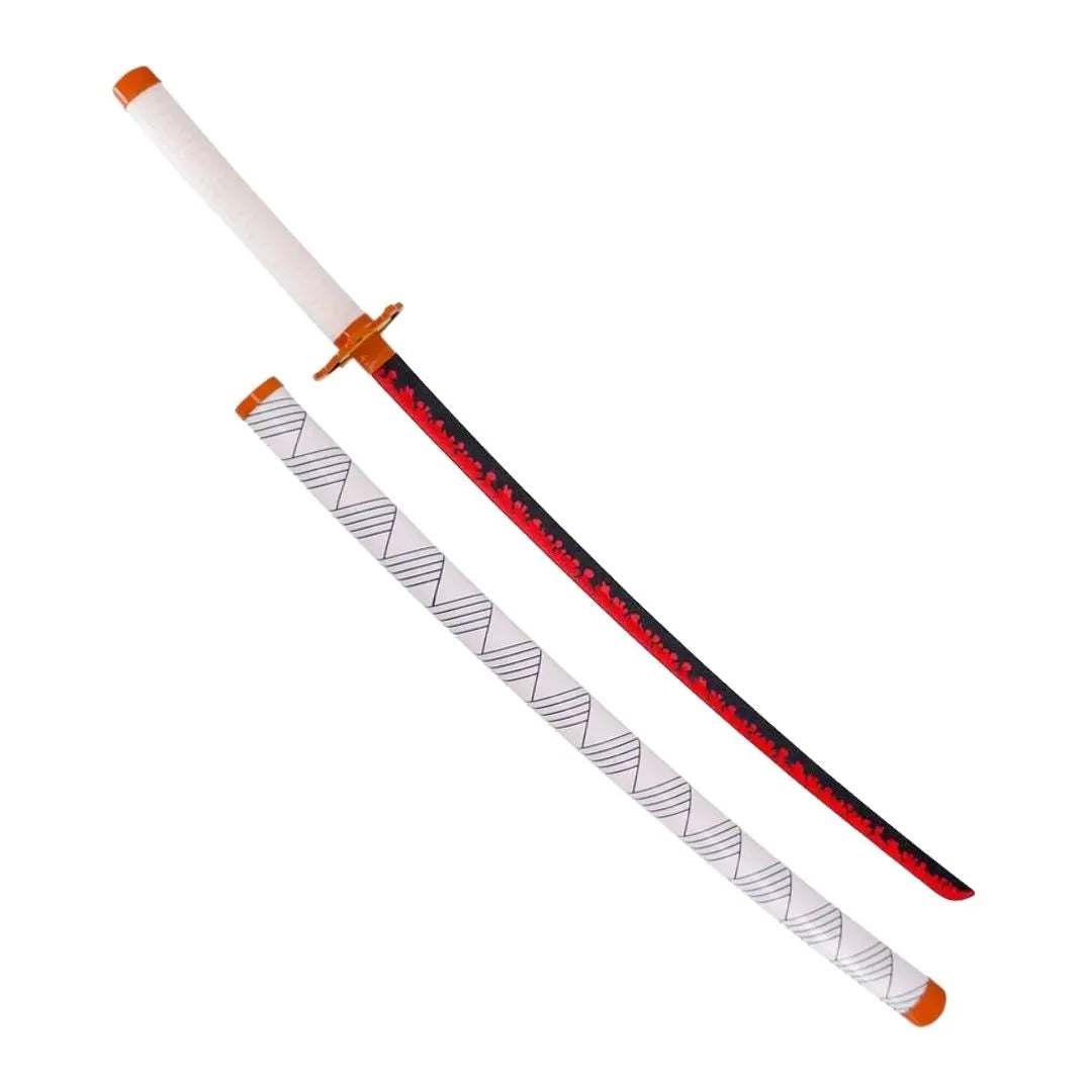 Pack Pilares del Honor con 3 Katanas de Acero Kimetsu No Yaiba y Expositor