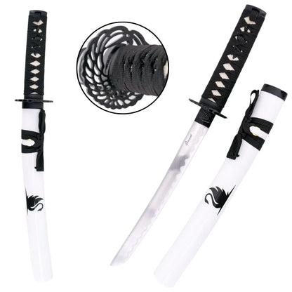 Pack de Katanas de Acero Cisne Negro con Expositor
