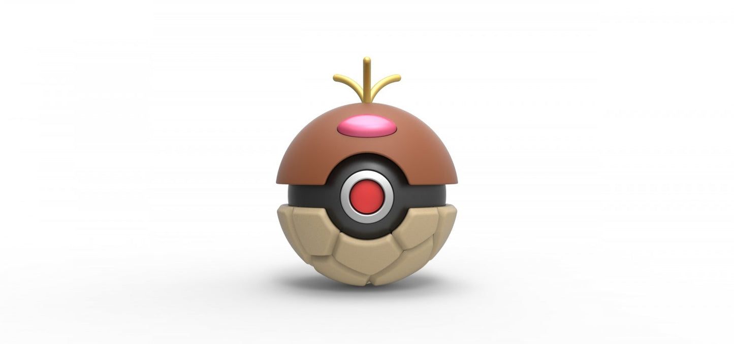 Imagen de Pokeball Artesanal de Diglett parte de nuestra colección en Espadas y más, sitio oficial. Esta imagen describe  pokeball