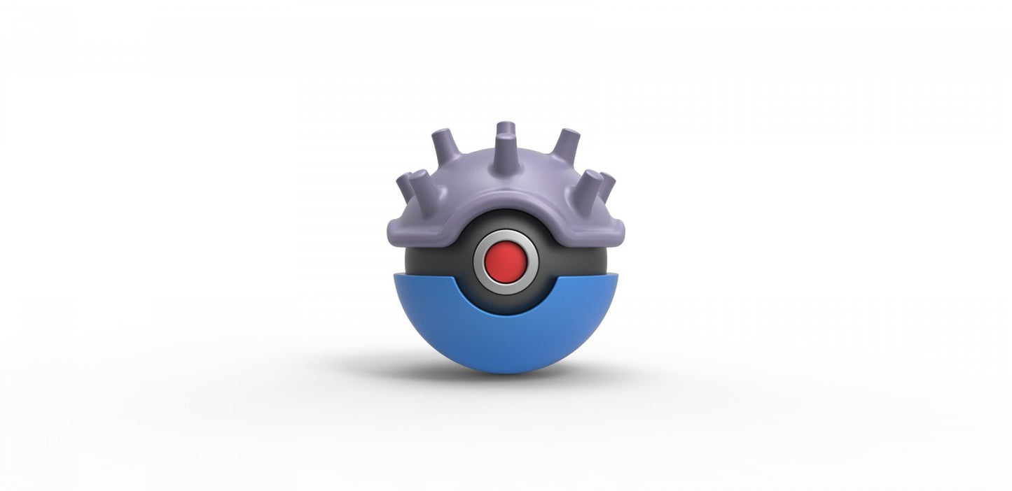 Imagen de Pokeball Artesanal Lapras parte de nuestra colección en Espadas y más, sitio oficial. Esta imagen describe  pokeball